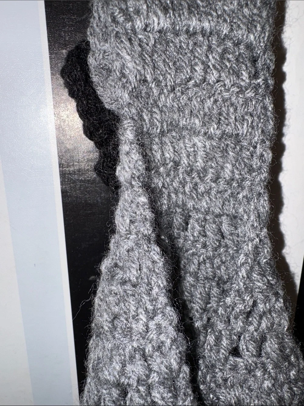 Handmade Crochet Top Skull Kitchen Towel Halloween Bikercore Man Cave Home Bar